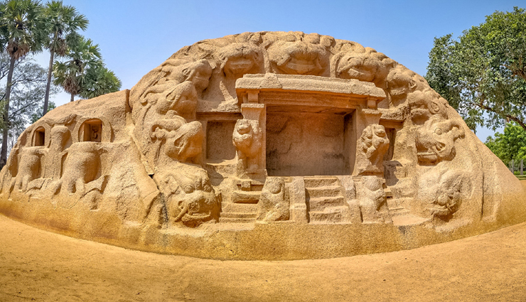 mahabalipuram,tourist attractions in mahabalipuram,mahabalipuram tourist places,shore temple,mahabalipuram beach,five rathas,tiger caves,crocodile bank,arjuna paradise,dakshina chitra,travel,holidays,travel guide