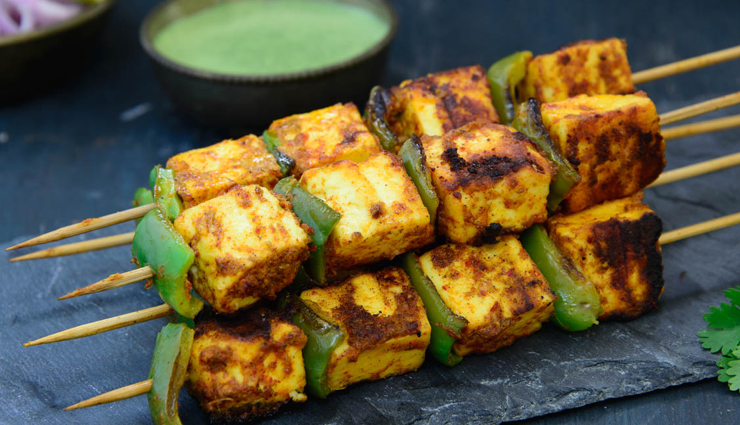 paneer tikka recipe,paneer tiika on tawa,easy recipes,hunger struck,food