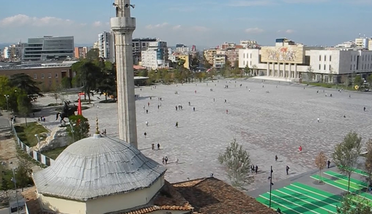 tirana,albania,tourist attractions in tirana,places to visit in tirana,skanderbeg square,national museum,toptani street,artificial lake,mount dajti