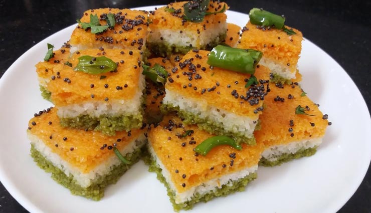 'तिरंगा ढोकला' से बनाए गणतंत्र दिवस को स्पेशल, जानें इसका आसान तरीका #Recipe tiranga dhokla recipe,recipe,recipe in hindi,special recipe