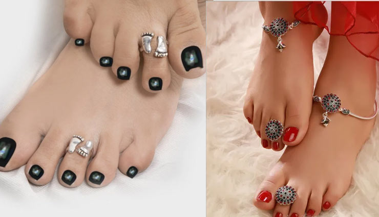 Fashion trends know about 5 latest designs of toe rings 117479 बिछिया  बढ़ाती है पैरों की सुंदरता, यहां से ले इन 5 लेटेस्ट डिज़ाइन के आईडिया -  lifeberrys.com हिंदी