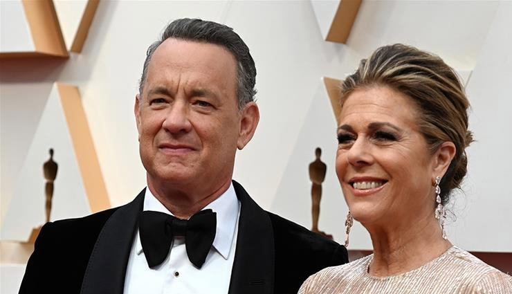 tom hanks and rita wilson,sophie gregoire trudeau,nadine dorries,covid -19,coronavirus,corona news