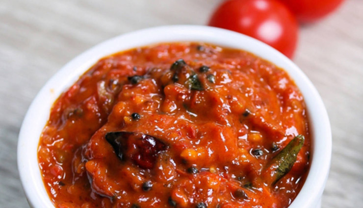 tomato chutney,tomato chutney,chutney recipe