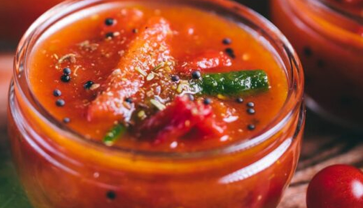bengali style tomato chutney,bengali style tomato chutney recipe,tomato chutney recipe,chutney recipe,reipce