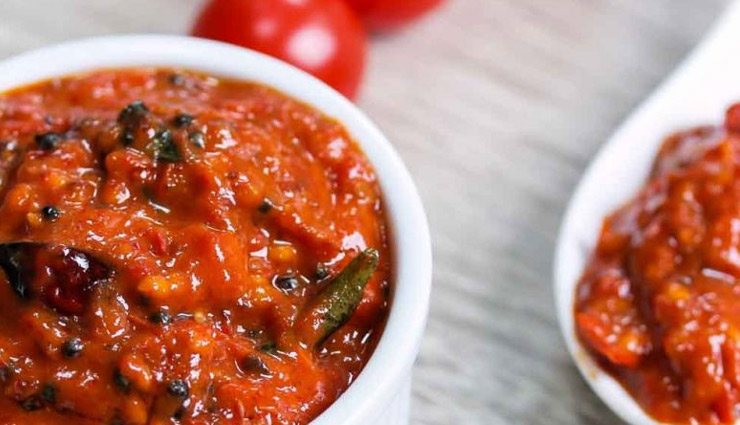 tomato chutney,tomato chutney,chutney recipe