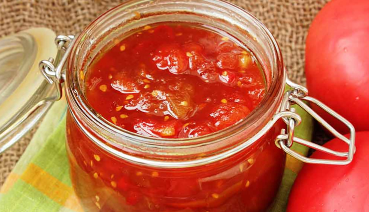tomato chutney,chutney recipe,tomato recipe