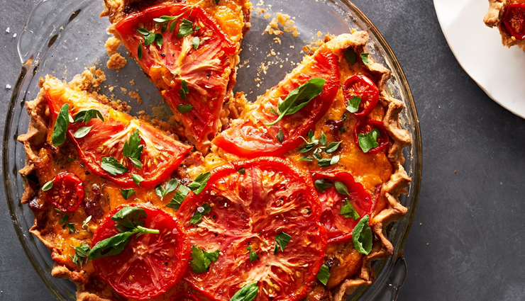 Recipe- Gluten Free Crustless Tomato Pie