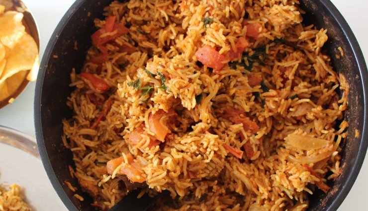 Recipe - One-Pot Meal Bursting with Flavor Tomato Pulao