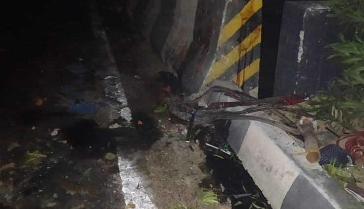 rajasthan,tonk news,rajasthan accident news,accident news,accident,jeep,trailer,hindi news