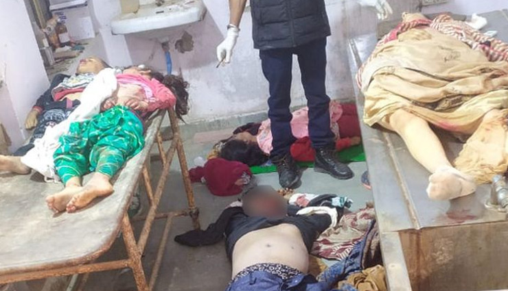 rajasthan,tonk news,rajasthan accident news,accident news,accident,jeep,trailer,hindi news