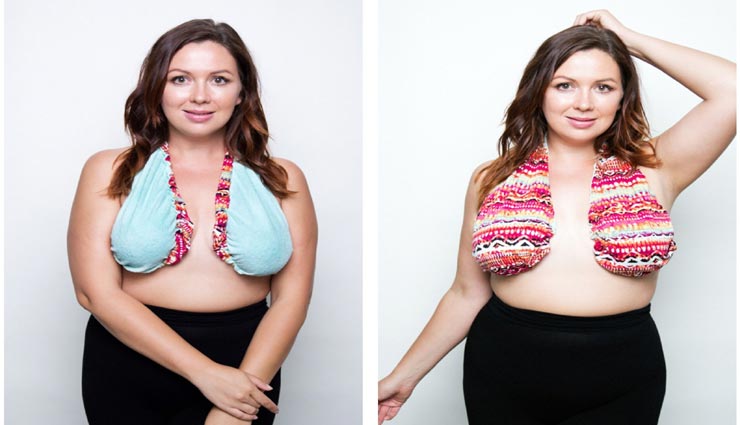 गर्मियों के लिए मार्केट में आई स्पेशल टॉवल ब्रा, डालें एक नजर weird news,weird bra,towel bra,bra for summer