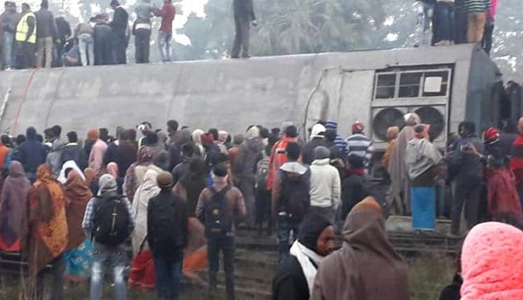 बिहार में बड़ा रेल हादसा : सीमांचल एक्सप्रेस के 9 डिब्बे पटरी से उतरे, 6 की मौत, 24 से ज्यादा घायल
