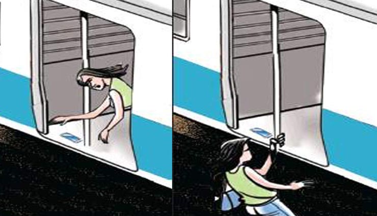 भीलवाड़ा : कांस्टेबल की सतर्कता ने बचाई महिला की जिंदगी, ट्रेन से उतरते समय गिरी ट्रेक के पास