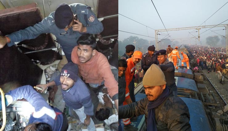 बिहार में साल का बड़ा रेल हादसा, 11 डिब्बे पटरी से उतरे, 7 की मौत, ये हैं 2018 के 4 बड़े रेल हादसे जिसने ली हजारों की जान