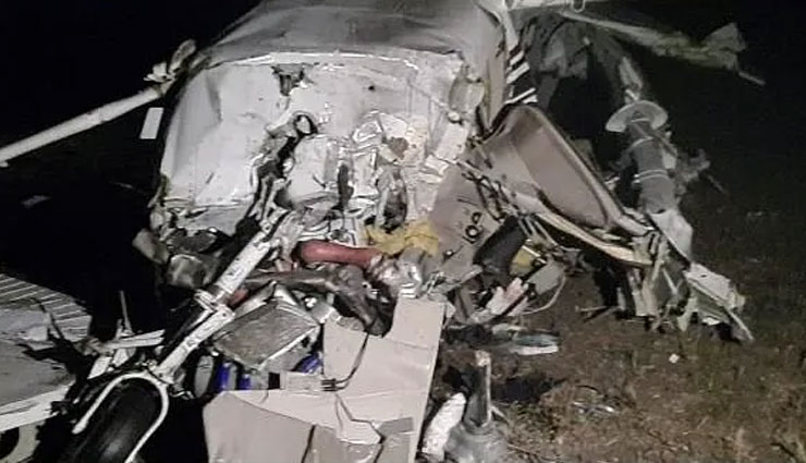 pilots killed in mp crash,trainer aircraft crash,mp,news