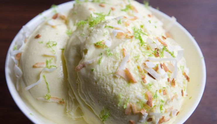 Recipe- Healthy Summer Treat Lime Coconut Ice Cream