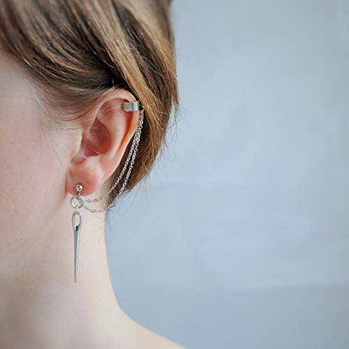 trending ear chain,earrings with ear chain,fashion tips,jewellery tips