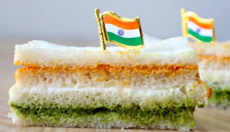 independence day sandwich recipe,tri-color tiranga sandwich for celebrations,delightful tiranga sandwich recipe