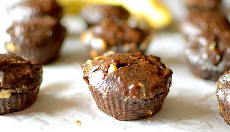 Recipe- Healthy To Eat Triple Chocolate Paleo Banana Muffins