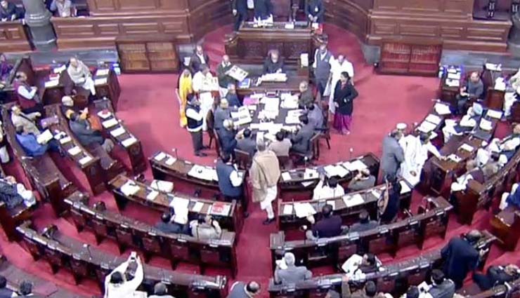 राज्यसभा में तीन तलाक बिल: विपक्ष का हंगामा, 2 जनवरी तक कार्यवाही स्‍थगित