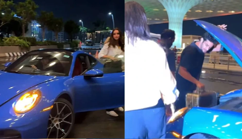 रूमर्ड बॉयफ्रेंड संग तृप्ति डिमरी एयरपोर्ट पर स्पॉट, स्वैंकी कार की ‘अतरंगी डिक्की’ ने खींचा सबका ध्यान