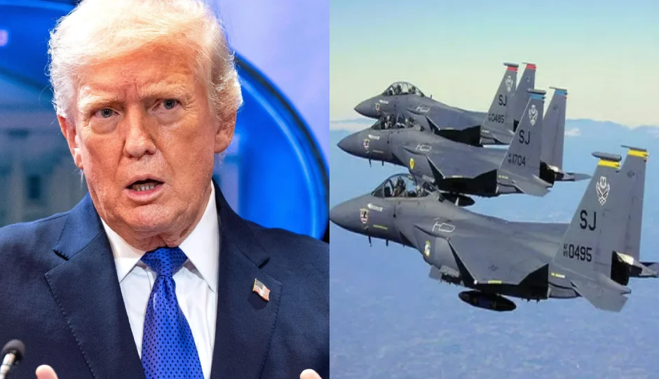 'कुवैत ने गलती से हमारे 3 F-15E फाइटर जेट गिरा दिए', अमेरिकी सेना का कबूलनामा 'कुवैत ने गलती से हमारे 3 F-15E फाइटर जेट गिरा दिए', अमेरिकी सेना का कबूलनामा