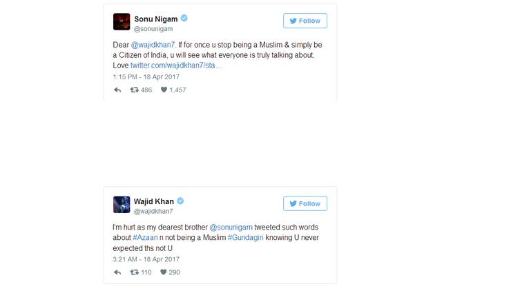 twitter,sonu nigam,sonu nigam tweet on azaan,azzan,mosque,tweet,singer sonu nigam comment on religion,sonu nigam in trouble