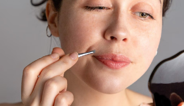 upper lip hair removal,facial hair removal,exfoliation,hair removal cream,waxing strips,dermaplaning,tweezing,spring facial hair remover,cold compress,moisturizing,sun protection,sensitive skin,ingrown hairs,skin care,dermatologist consultation,ingrown hair prevention,facial grooming,hair removal methods,skin exfoliation,sensitive skin care,at-home hair removal,skin irritation,hair removal tips,beauty routines,personal grooming,skin health,dermatology advice,beauty treatments,facial skincare,self-care routines