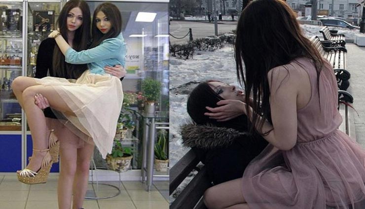 पति-पत्नी की अनोखी जोड़ी जो लगती हैं जुड़वां बहनें, तस्वीरें देखकर आपको भी नहीं होगा यकीन