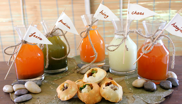 twist to your boring pani puri,different flavors of pani puri,pani puri,recipe,snacks recipe