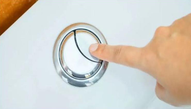 आखिर क्यों होता हैं फ़्लश में एक बड़ा और एक छोटा बटन, आप भी नहीं जानते होंगे इसका कारण