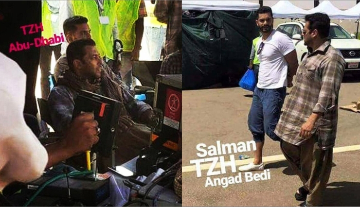 अबु धाबी में टाइगर जिन्दा है Salman Khan,tiger zinda hai in abu dhabi,salman new look,tiger zinda hai movie