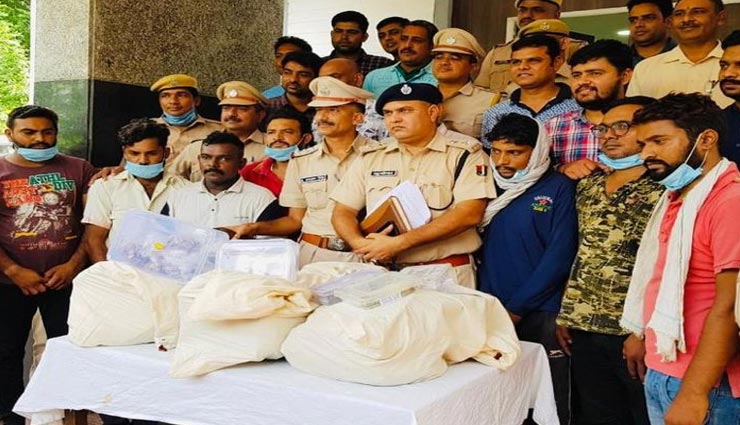 उदयपुर : 2 करोड़ की लूट का हुआ पर्दाफाश, 6 दिन बाद पकडे गए 7 आरोपी