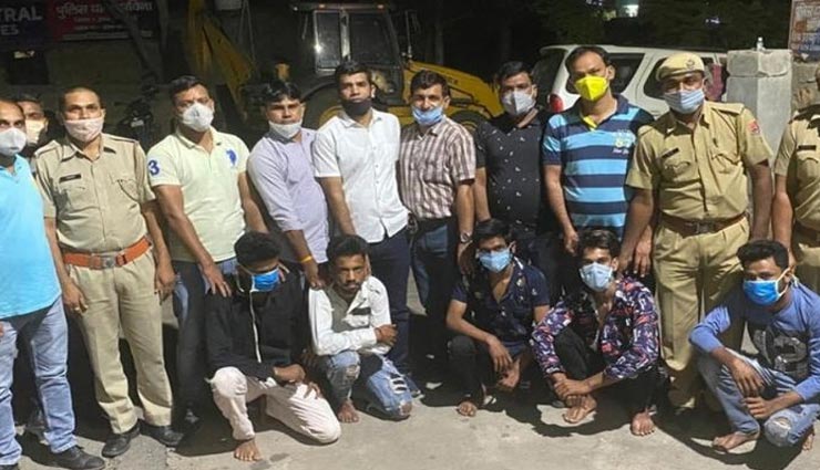 उदयपुर : पुलिस की सजगता आई काम, लूट की योजना बना रहे आरोपियों के मंसूबे किए नाकाम