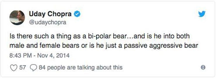 happy birthday uday chopra,uday chopra hilarious tweets,uday chopra,entertainment news