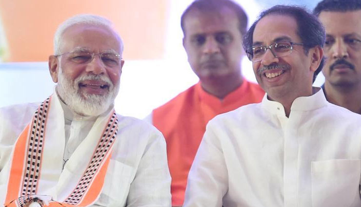 PM मोदी और उद्धव भाई-भाई, राज्य पर 5 लाख करोड़ का कर्ज डाल गई फडणवीस सरकार : सामना
