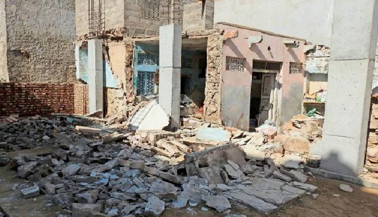 बाड़मेर : निर्माणाधीन मकान की दीवार ढहने से दबा श्रमिक, हुई मौत