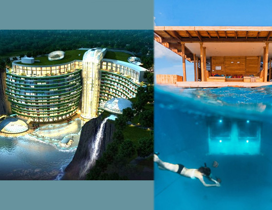 समुद्र की गहराई में मिलेगा होटलों का संसार