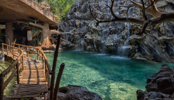 unique hotels,unique hotels in india,india,hotels in india,guhantara cave resort,bengaluru,aman-i-khas,ranthambore,beach box hotel,goa,hampis boulders resort,hampi,glenburn tea estate,darjeeling,uravu bamboo grove,wayanad