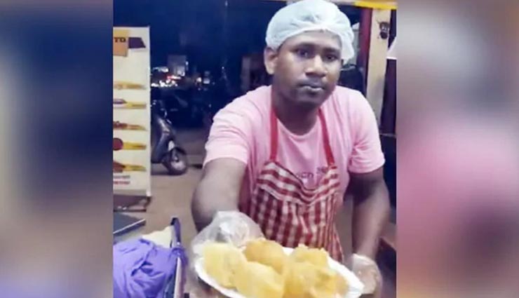 कोरोना काल में इस पानीपूरी वाले का यह जुगाड़ देख रह जाएंगे हैरान, देखें विडियो