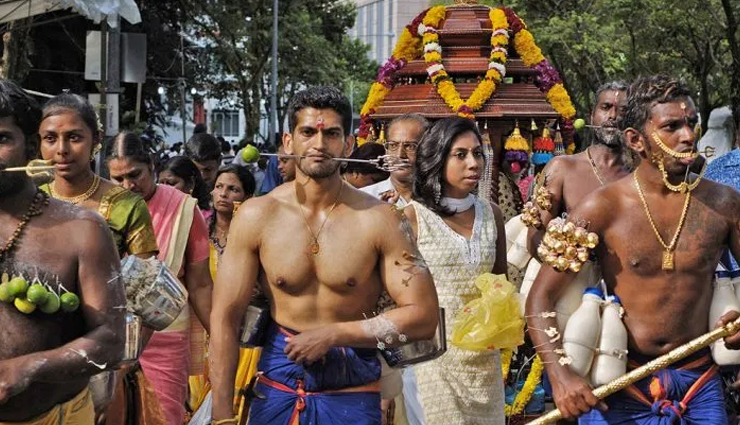 unusual festivals to enjoy in india,unusual festivals,festivals in india,india,thaipusam festival,tamil nadu,nag panchami,all over india,madai festival,chhattisgarh,sekrenyi festival,nagaland,agni keli,karnataka