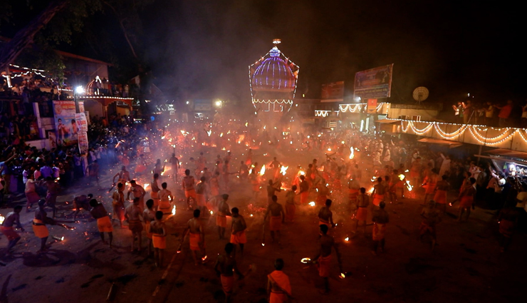 unusual festivals to enjoy in india,unusual festivals,festivals in india,india,thaipusam festival,tamil nadu,nag panchami,all over india,madai festival,chhattisgarh,sekrenyi festival,nagaland,agni keli,karnataka