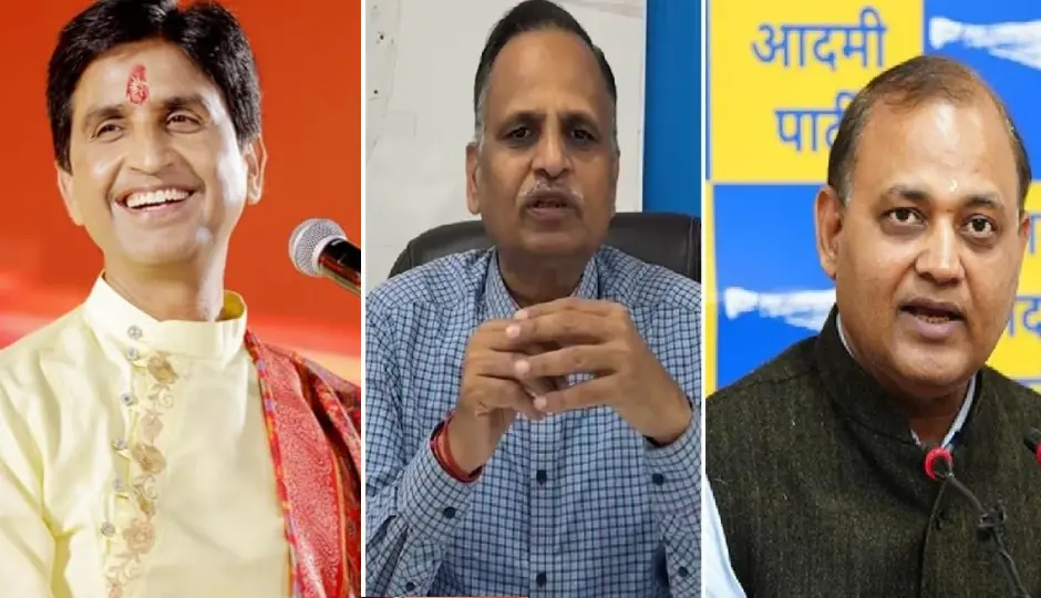 UP कोर्ट का बड़ा आदेश: 12 साल पुराने आचार संहिता उल्लंघन मामले में कुमार विश्वास, सत्येंद्र जैन और सोमनाथ भारती को समन