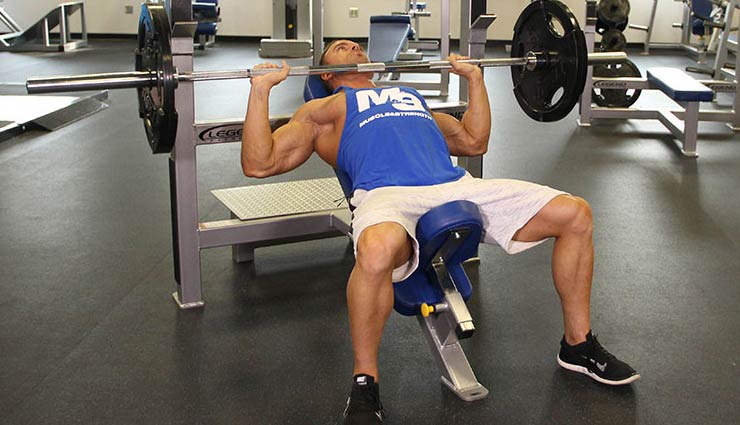 exercises for upper chest,upper chest,Health tips,fitness tips,push ups,butterfly with dumbbells standing up,sit ups,barbell inclined,inclined barbell wide