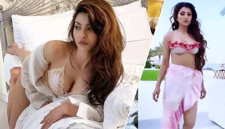 Urvashi Rautela ने बिखेरा अदाओं का जलवा, स्ट्रैपलेस ब्रालेट-थाई हाई स्लिट स्कर्ट में दिखी स्टाइलिश; VIDEO