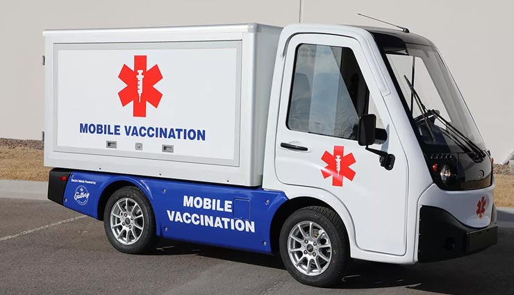 चित्तौड़गढ़ : जैन साधु साध्वी को टीकाकरण के लिए उपलब्ध कराई मोबाइल वेन, इस नंबर पर करना होगा कॉल 