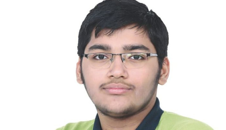 JEE Advanced 2020 / थर्ड रैंक के साथ टॉपर्स में शामिल हुए  कोटा के वैभव राज, कहा - लॉकडाउन से फायदा हुआ,  स्टार्टअप खोलना सपना 