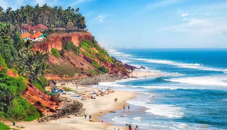 varkala,kerala,places to visit in varkala,things to do in varkala,varkala beach,janardhana swami temple,varkala culture center,ponnumthuruthu islands