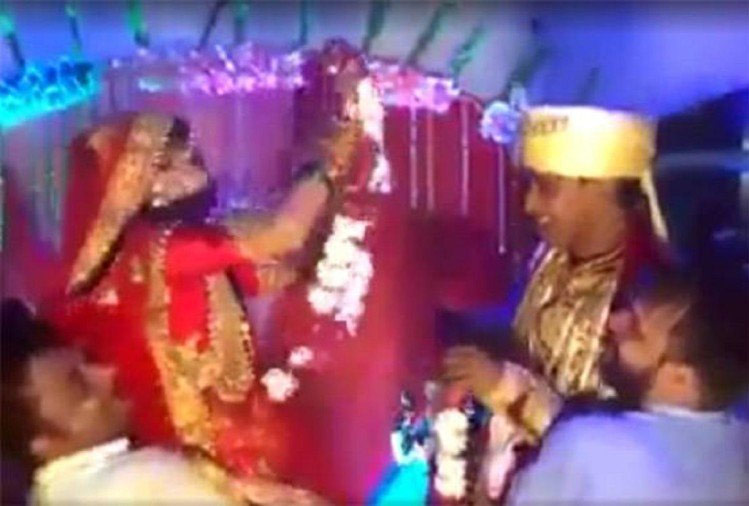 marriage,bride,viral video,weird story ,अजब गजब खबरे