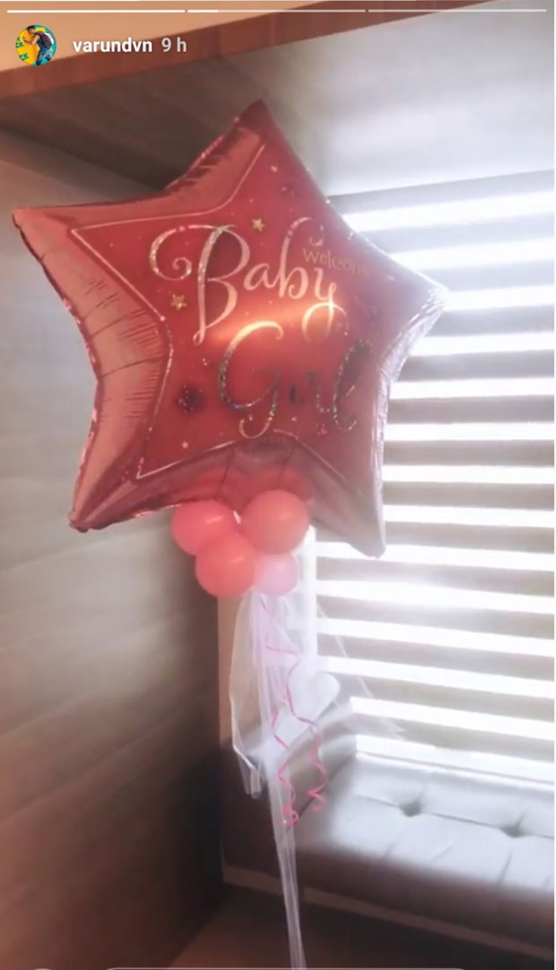 varun dhawan becomes chachu,rohit dhawan and jaanvi desai welcome baby girl,varun dhawan,rohit dhawan,jaanvi desai,entertainment news